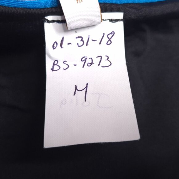 Becca Womens Bikini Bottoms Medium Blue Twist Front Lined Sample - Picture 4 of 4